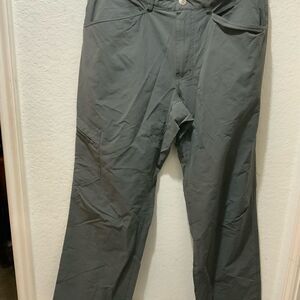 Patagonia Lightweight Stretch Nylon Hiking Pants Men's 35 Gray
